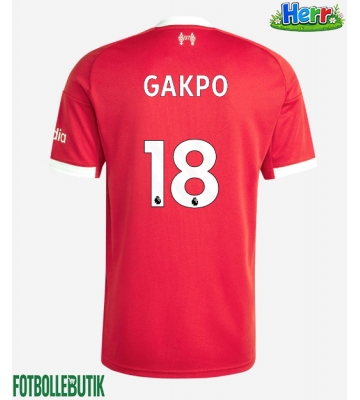 Liverpool Cody Gakpo #18 Hemmatröja 2025-26 Kortärmad